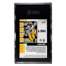 Ja'Marr Chase SGC 9.5 2021 Panini Contenders Draft Picks School Colors Card #5