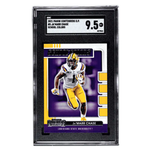 Ja'Marr Chase SGC 9.5 2021 Panini Contenders Draft Picks School Colors Card #5