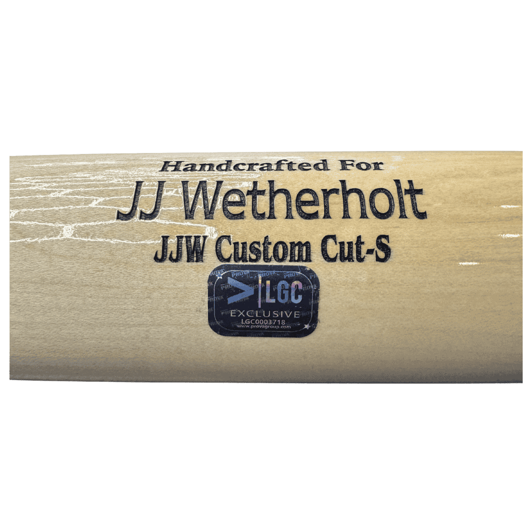 JJ Wetherholt St Louis Cardinals Autographed Marucci JJW Custom Cut-S Bat - COA