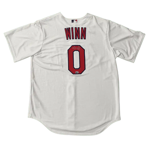 Masyn Winn St Louis Cardinals Autographed Home Jersey - MLB COA