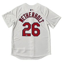 JJ Wetherholt St Louis Cardinals Autographed Home Jersey - MLB COA