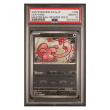 Lickitung PSA 10 2023 Pokemon 151 Japanese Master Ball Reverse Holo Card #108