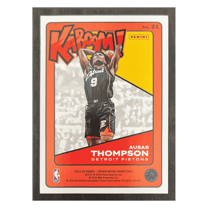 Ausar Thompson 2023-24 Panini Crown Royale Kaboom! Rookie RC Card #21