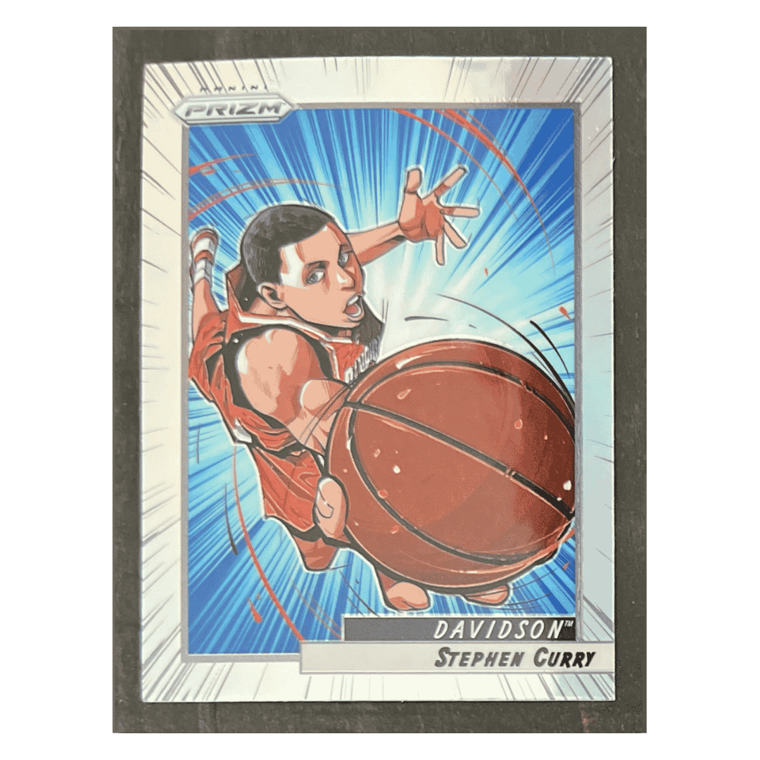 Steph Curry 2022-23 Panini Prizm Draft Picks Manga Card #MAN-SC