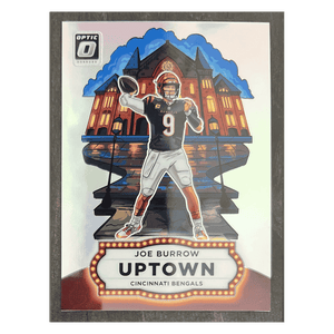 Joe Burrow 2025 Panini Donruss Optic Uptown Card #12