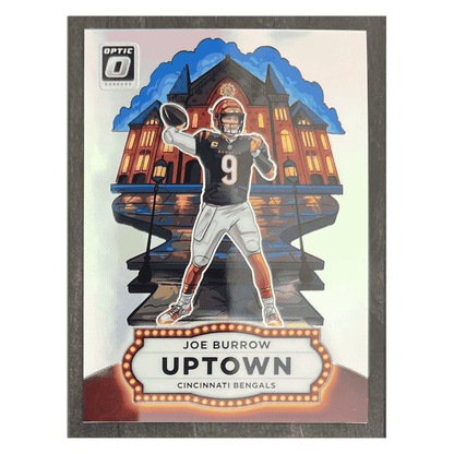 Joe Burrow 2025 Panini Donruss Optic Uptown Card #12