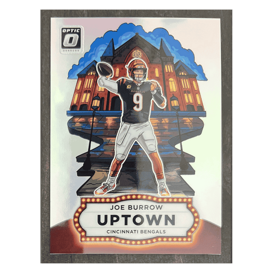 Joe Burrow 2025 Panini Donruss Optic Uptown Card #12