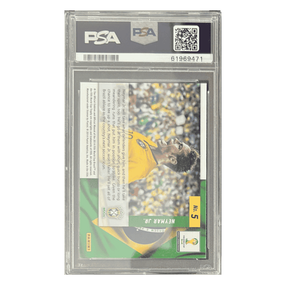 Neymar Jr PSA 9 2014 Panini Prizm World Cup Net Finders Card #5