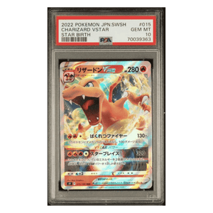 Charizard VSTAR PSA 10 2022 Pokemon Japanese Sword & Shield Star Birth Card #015
