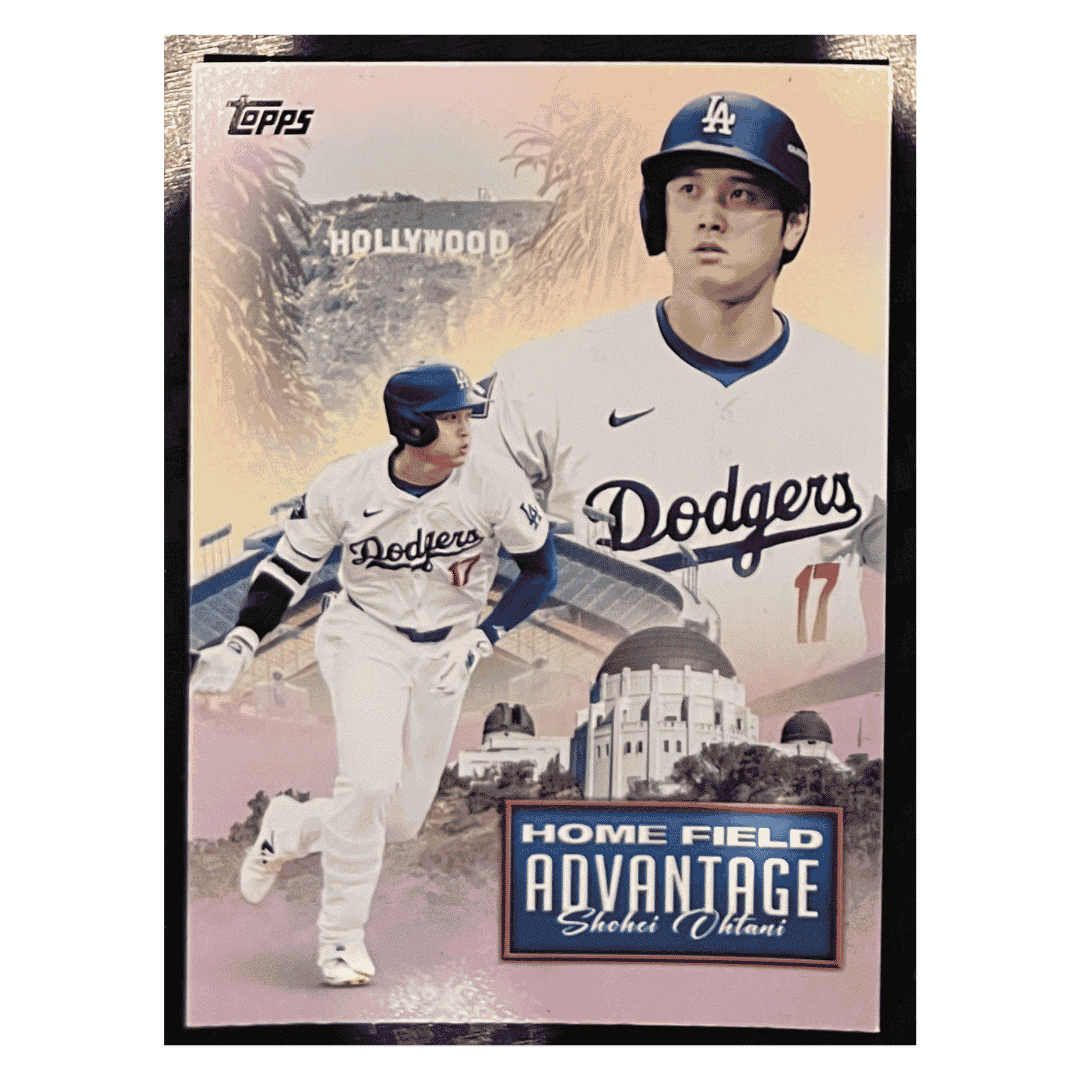 Shohei Ohtani 2024 Topps Update Series Home Field Advantage Case Hit Card #HFA-29