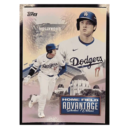 Shohei Ohtani 2024 Topps Update Series Home Field Advantage Case Hit Card #HFA-29