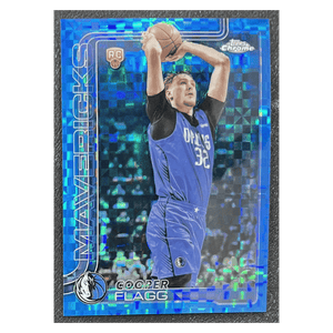 Cooper Flagg 2025-26 Topps Chrome X-Fractor Rookie RC Card #251
