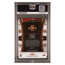 Brock Purdy PSA 10 2023 Panini Select Draft Picks White Prizm #d/ 35 Card #133