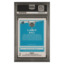 LaMelo Ball PSA 10 2020 Panini Donruss Optic Blue Velocity Rated Rookie Card #153