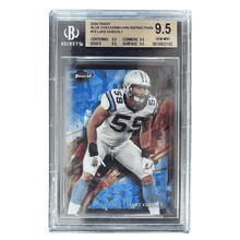 Luke Kuechly BGS 9.5 2024 Topps Finest Blue Checkerboard Refractors #d/ 99 Card #10