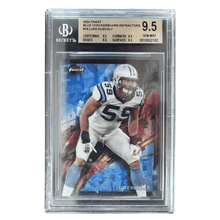 Luke Kuechly BGS 9.5 2024 Topps Finest Blue Checkerboard Refractors #d/ 99 Card #10