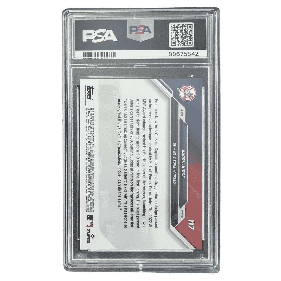 Aaron Judge PSA 10 2024 Topps Now Card #117
