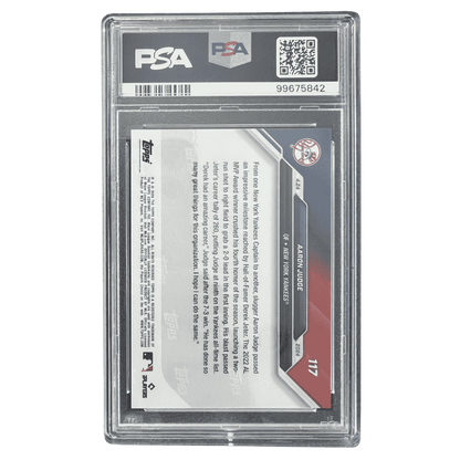 Aaron Judge PSA 10 2024 Topps Now Card #117