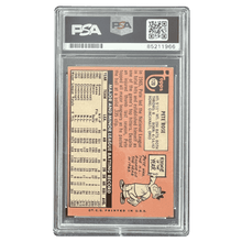 Pete Rose 1968 Topps Autograph Card #120