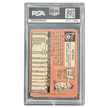 Pete Rose 1968 Topps Autograph Card #120