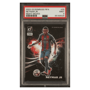 Neymar Jr PSA 9 2022-23 Panini Donruss FIFA Night Moves Card #25