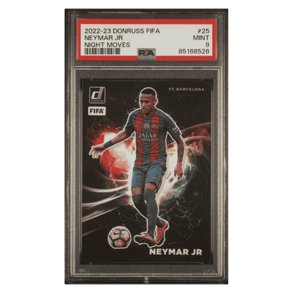 Neymar Jr PSA 9 2022-23 Panini Donruss FIFA Night Moves Card #25