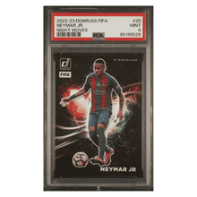 Neymar Jr PSA 9 2022-23 Panini Donruss FIFA Night Moves Card #25