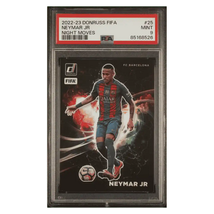 Neymar Jr PSA 9 2022-23 Panini Donruss FIFA Night Moves Card #25