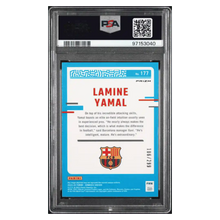 Lamine Yamal PSA 9 2023-24 Donruss FIFA Optic Red Rated Rookie #d/ 299 Card #177