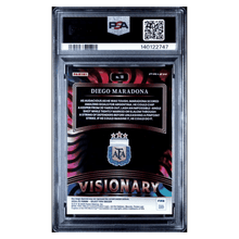 Diego Maradona PSA 9 2024-25 Panini Select FIFA Visionary SSP Card #18