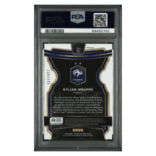 Kylian Mbappe PSA 10 2020 Panini Select UEFA Euro Blue Prizm #d/ 225 Card #51
