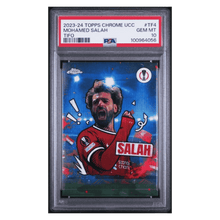 Mohamed Salah PSA 10 2023-24 Topps Chrome UEFA Club Competitions Tifo Card #TF4