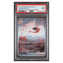 Charizard ex PSA 9 2023 Pokemon Mew Special Illustration Rare Card #199