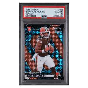 Quinshon Judkins PSA 10 2025 Panini Mosaic Genesis Rookie RC Case Hit Card #365