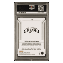 Victor Wembanyama PSA 10 2023 Donruss Franchise Features Rookie RC Card #29