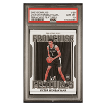 Victor Wembanyama PSA 10 2023 Donruss Franchise Features Rookie RC Card #29