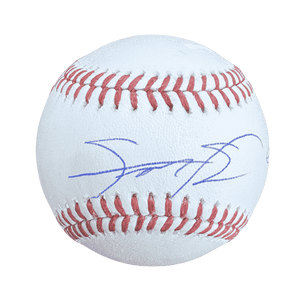 Sammy Sosa Chicago Cubs Autographed Official Major League Baseball with Inscription - Beckett COA