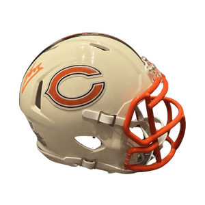 Colston Loveland Chicago Bears Autographed Mini Retro Helmet - JSA COA
