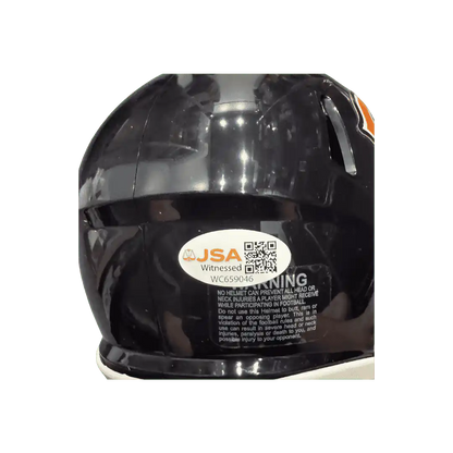 Colston Loveland Chicago Bears Autographed Mini Helmet - JSA COA