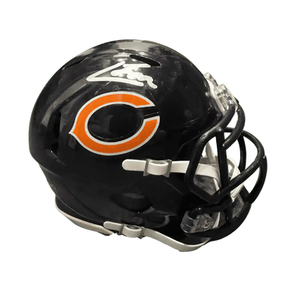 Colston Loveland Chicago Bears Autographed Mini Helmet - JSA COA