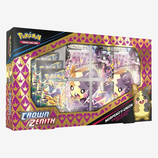 Pokemon TCG: Crown Zenith Morpeko V-UNION Premium Playmat Collection Box