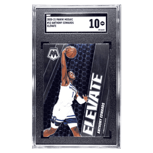 Anthony Edwards SGC 10 2020-21 Panini Mosaic Elevate Card #12