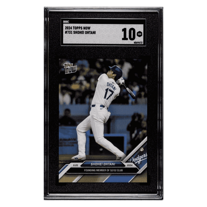 Shohei Ohtani SGC 10 2024 Topps Now Card #731