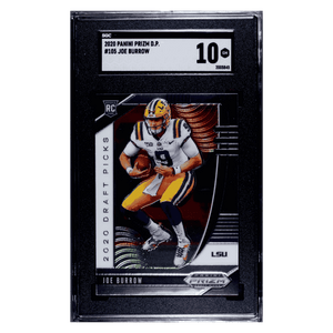 Joe Burrow SGC 10 2020 Panini Prizm Draft Picks Rookie RC Card #105