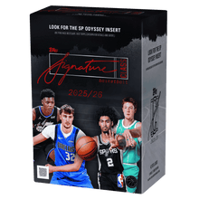 2025-26 Topps Signature Class Basketball Blaster Box