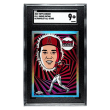 Shohei Ohtani SGC 9 2023 Topps Chrome Ultraviolet All-Stars Card #UV-1
