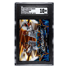 Shohei Ohtani & Mike Trout SGC 10 2023 Topps Cosmic Chrome Star Clusters Orange Galactic Refractor #d/ 25 Card #SC-3