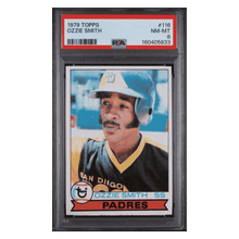 Ozzie Smith PSA 8 1979 Topps Rookie RC Card #116