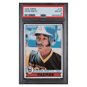 Ozzie Smith PSA 8 1979 Topps Rookie RC Card #116