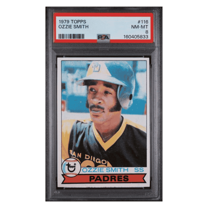 Ozzie Smith PSA 8 1979 Topps Rookie RC Card #116